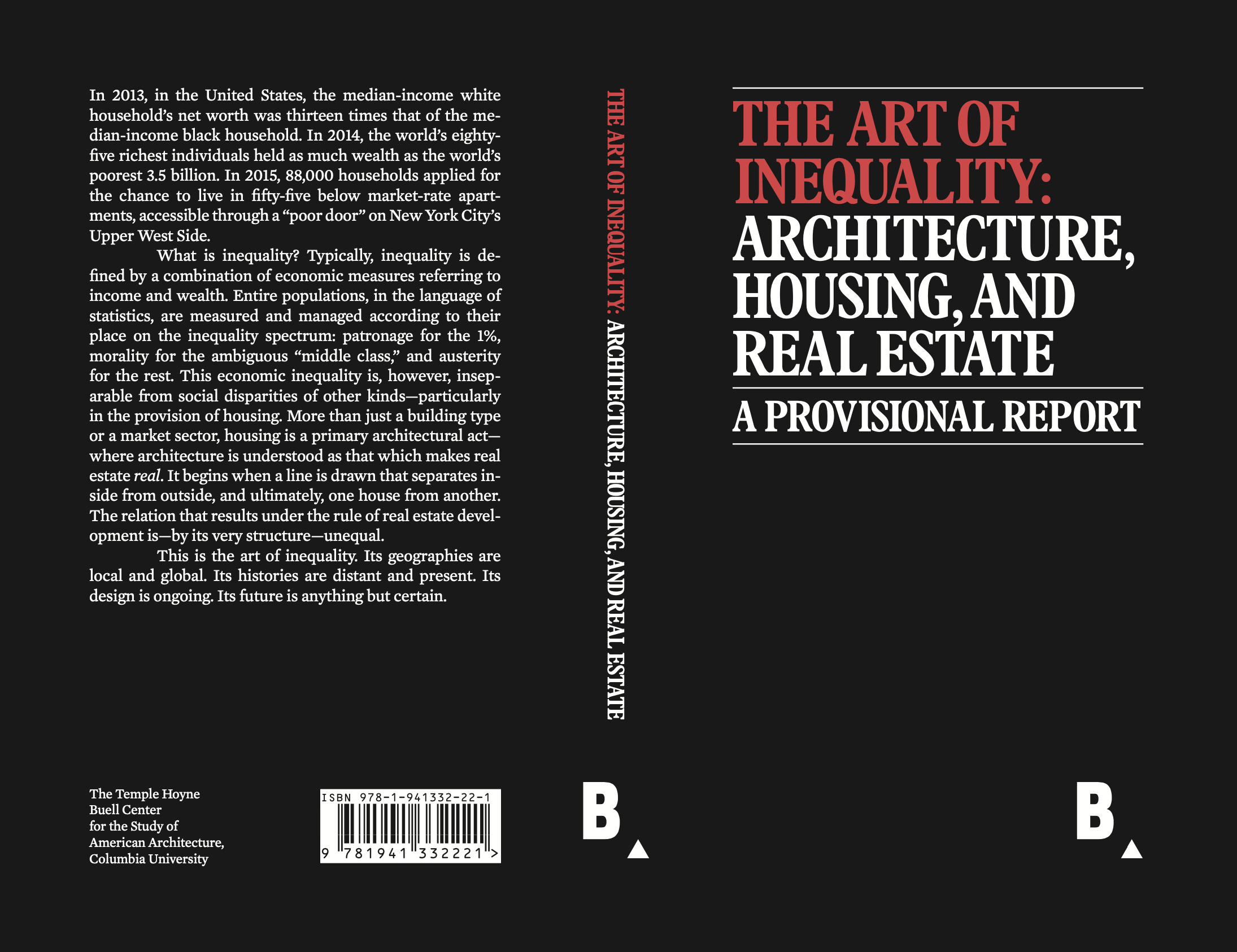 Art of Inequality front and back cover