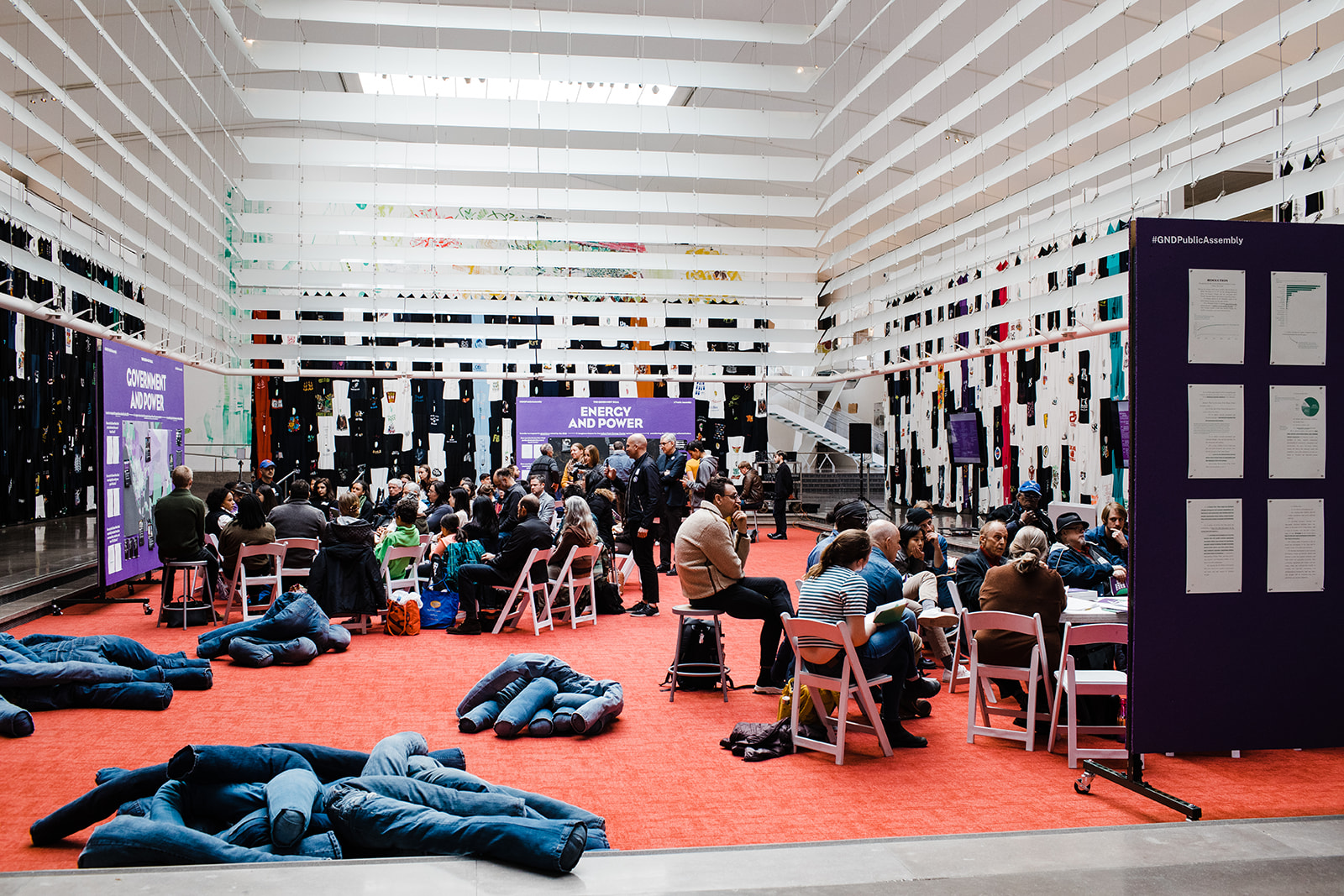 Image of "The Green New Deal: A Public Assembly" at the Queens Museum