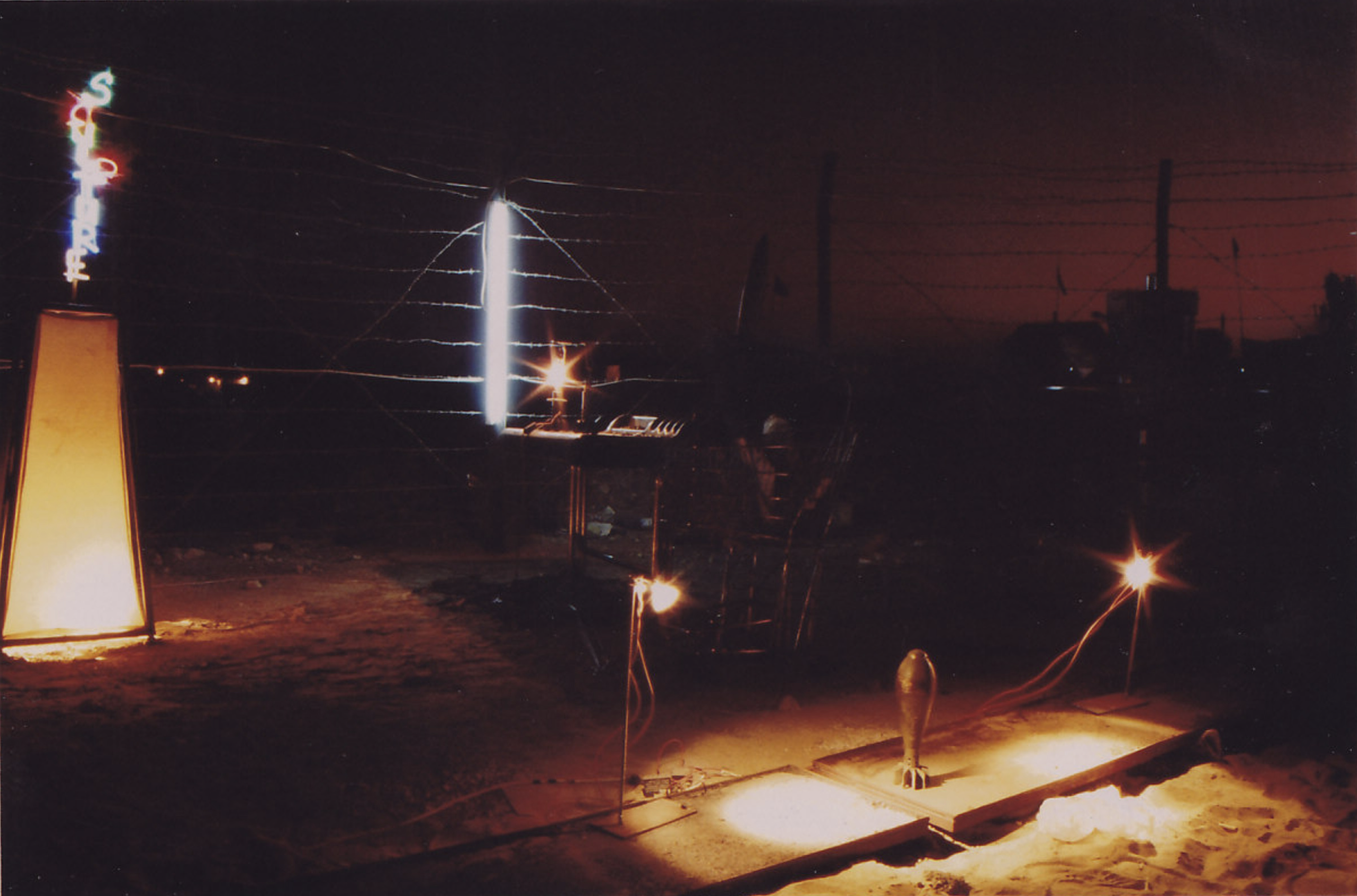 Ziad Abillama, San Balech, site-specific installation by the sea